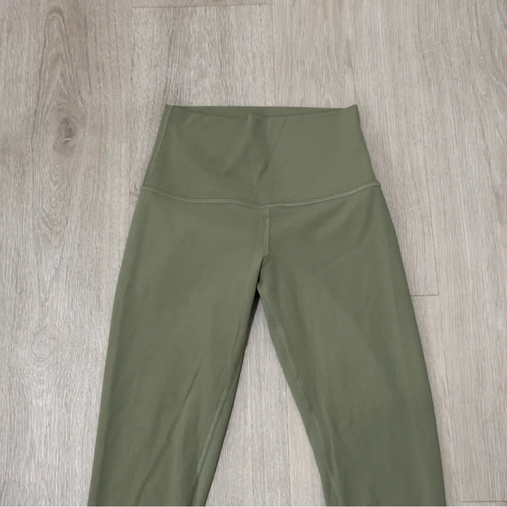 lululemon olive rosemary green nulu align high rise yoga leggings workout pants